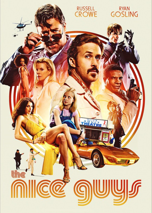 April 21, 2016 - The Nice Guys - Poster and cover for the official soundtrack that will be released by Lakeshore Recors on May 20, 2016