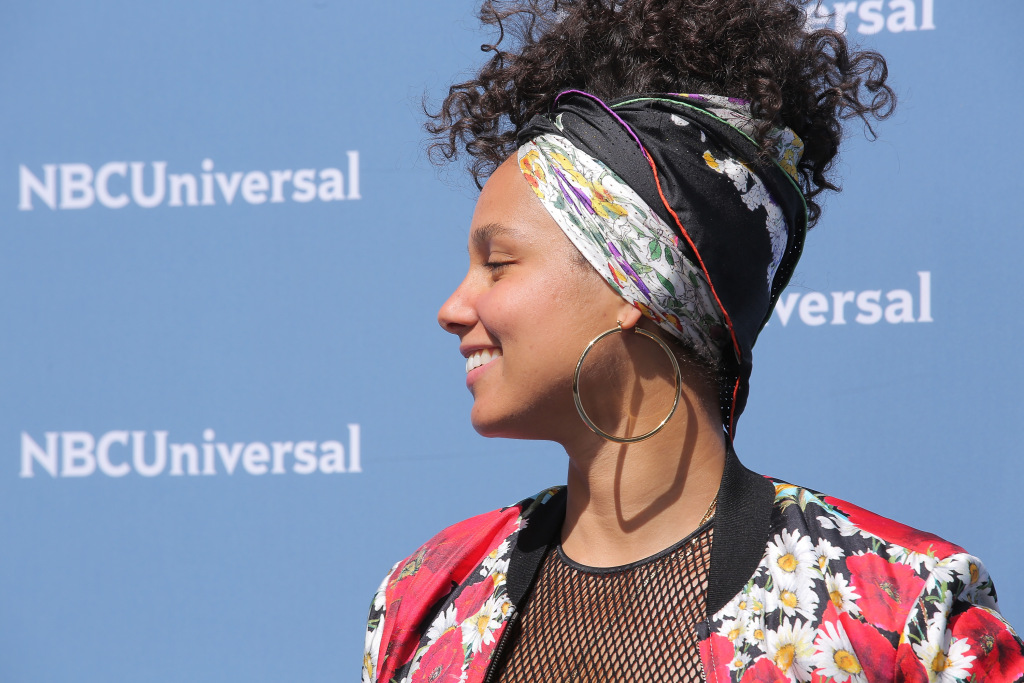 NEW YORK, NY - MAY 16: Singer Alicia Keys attends the NBCUniversal 2016 Upfront at Radio City Music Hall on May 16, 2016 in New York City. (Photo by J. Countess/Getty Images)