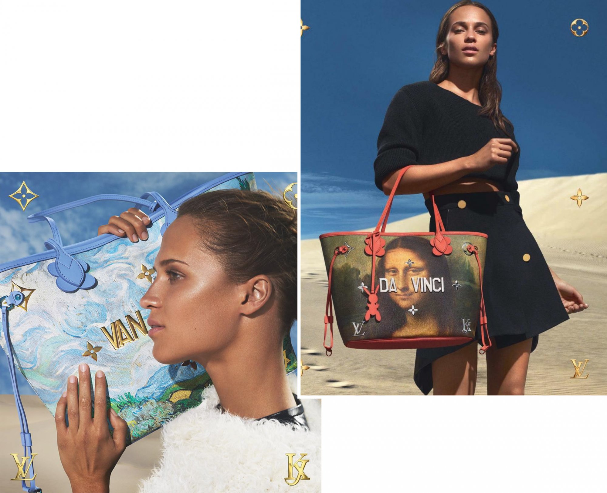 louis vuitton jeff koons campaign