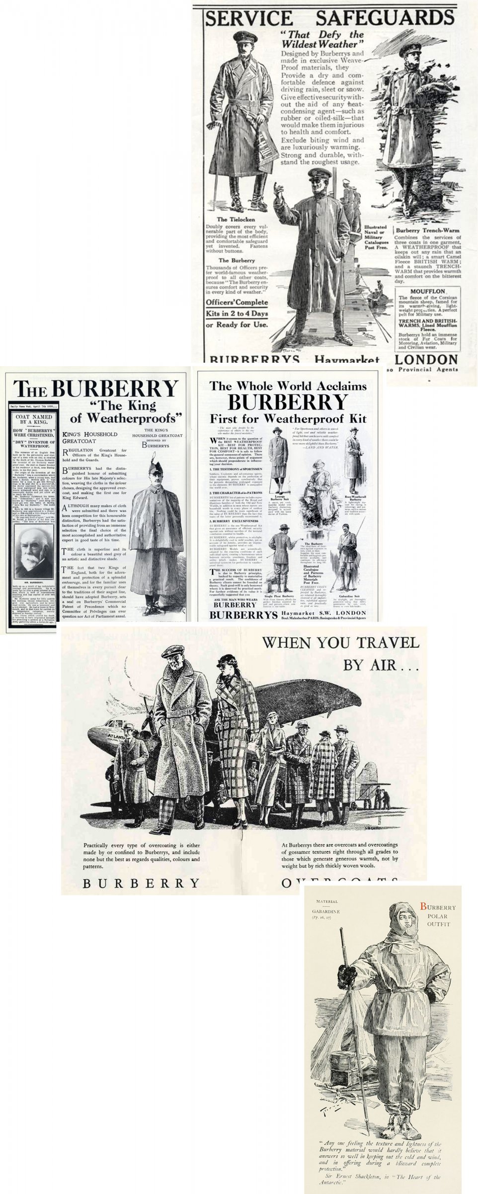 storia di Burberry