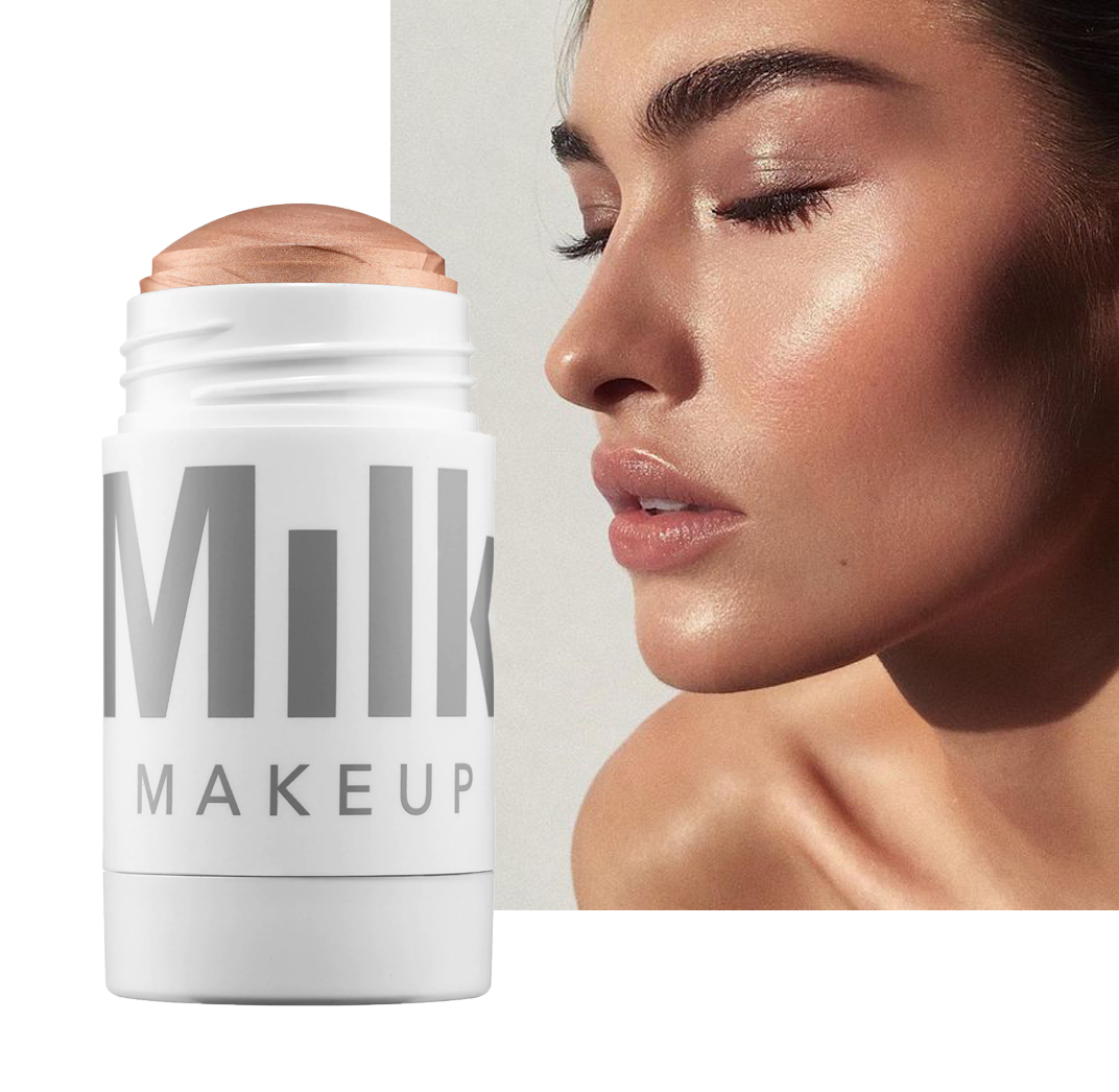 Хайлайтер Milk Makeup. Кремовый хайлайтер. Milk Makeup стик. Milk Makeup скульптор. Косметика флекс