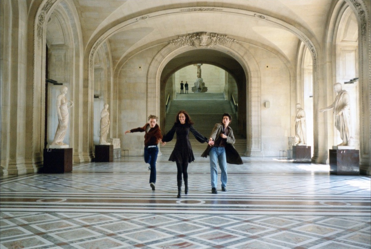 Michael Pitt, Eva Green, and Louis Garrel at the Venice FIlm