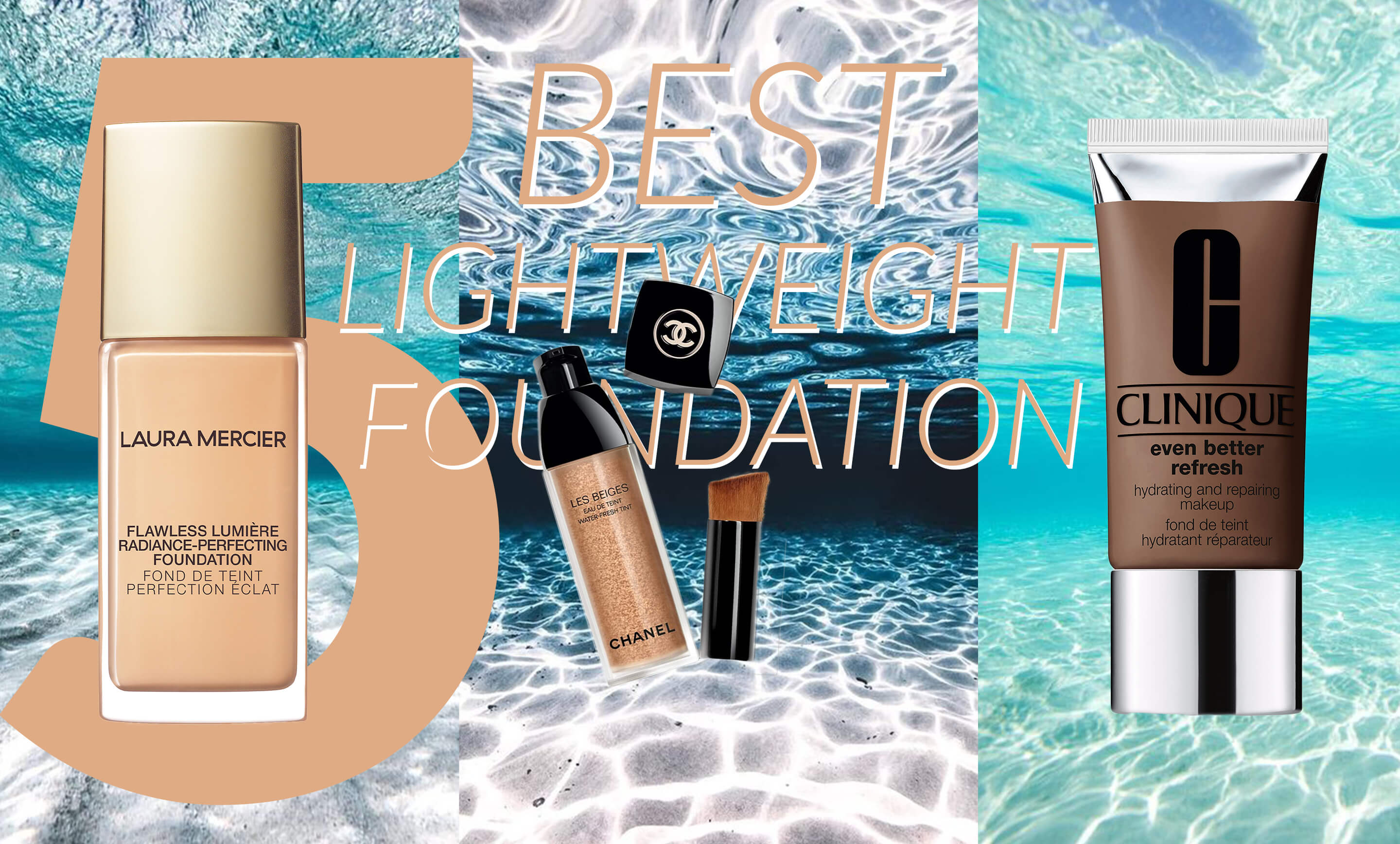 The Italian Rêve – The 5 Best Lightweight Foundations for Summer – Makeup