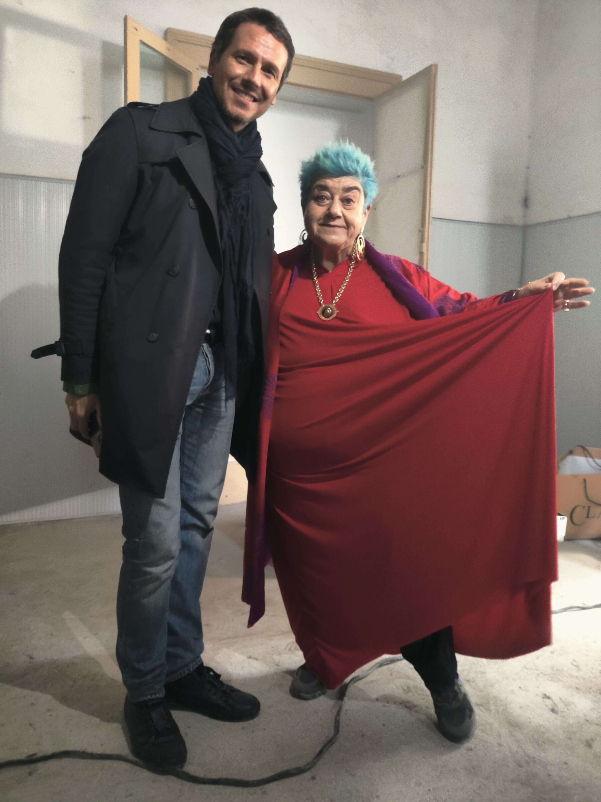 backstage futuroRemoto 4 gabriele greco e serra yilmaz