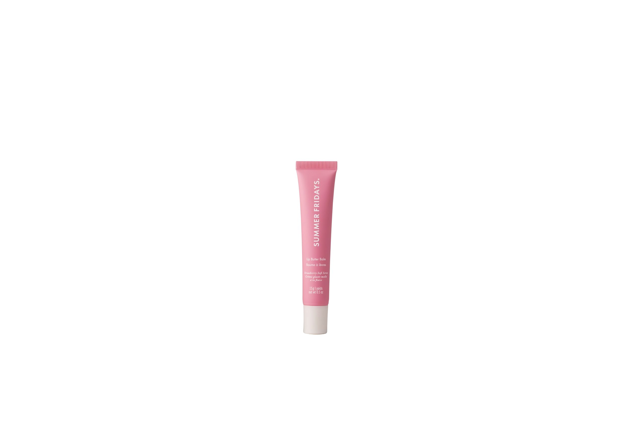 Summer Fridays_Lip Butter Balm_Strawberry Soft Serve_Still Life